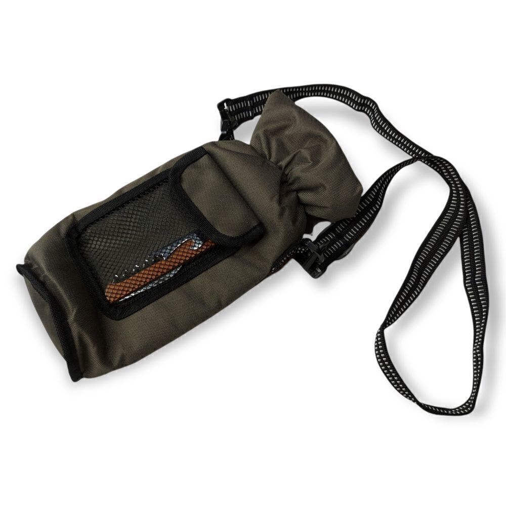 🍷 Insulated Wine Bottle Bag | Military Green | Removable Strap | Includes Wine